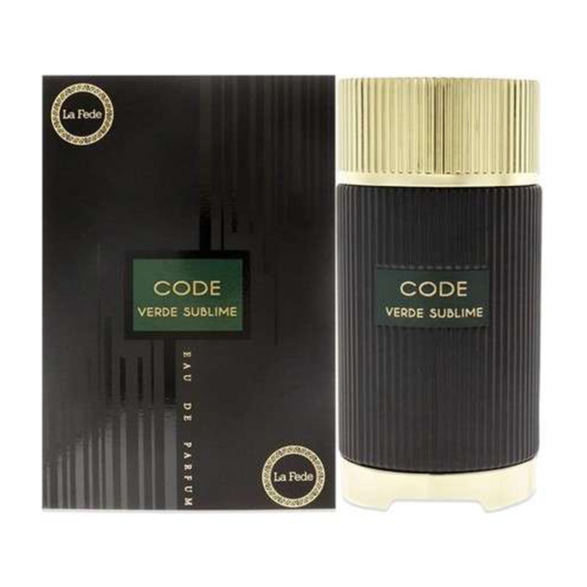La Fede Code Verde Sublime Eau De Parfum 100Ml